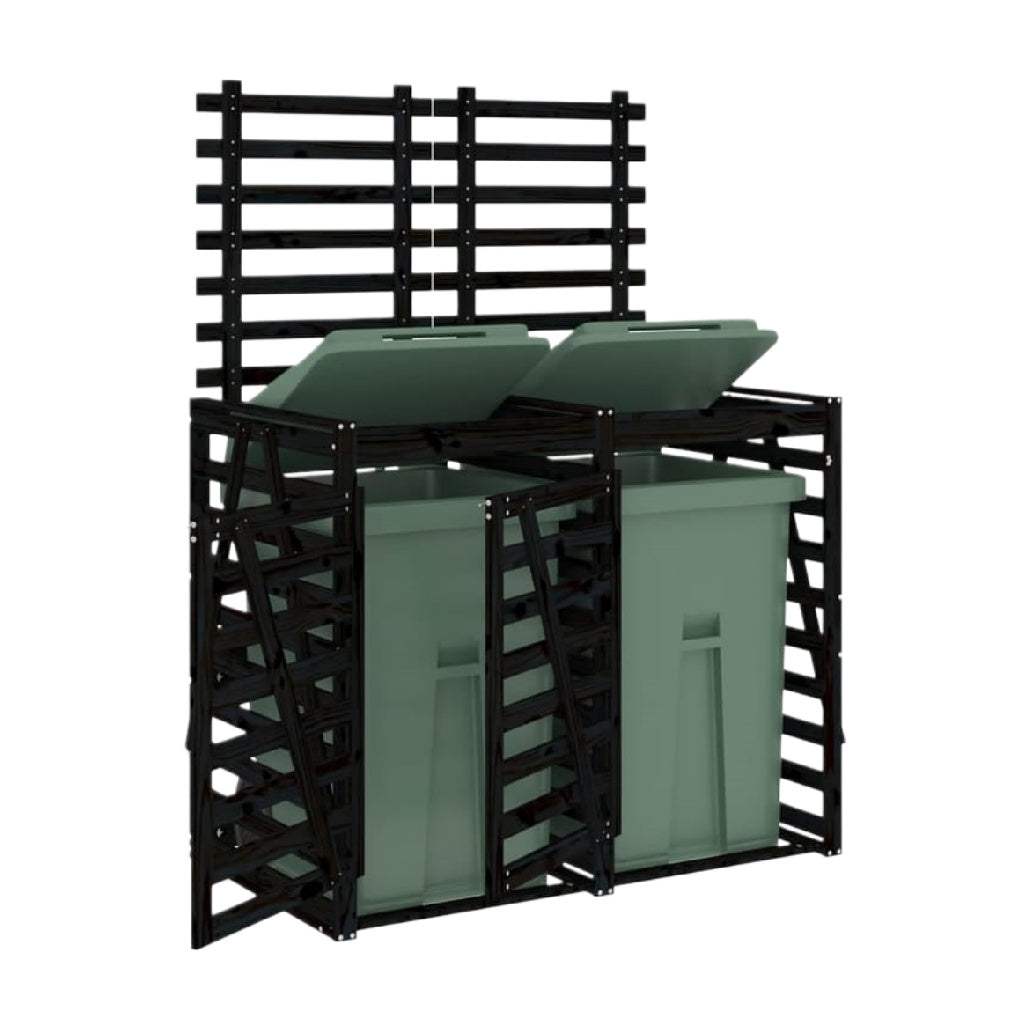 ごみ収集ボックス収納システム - 屋外でのごみ分別用 - プラスチック製 - 100 x 60 x 120